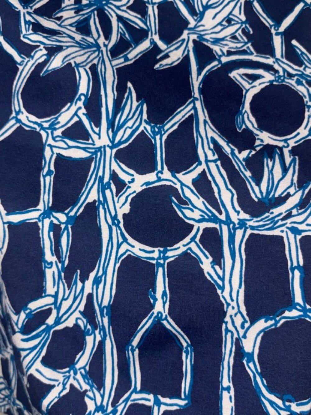 Women's Lilly Pulitzer Brenna Pull On Skirt High Tide Navy Lucy Bamboo size M - Picture 4 of 10